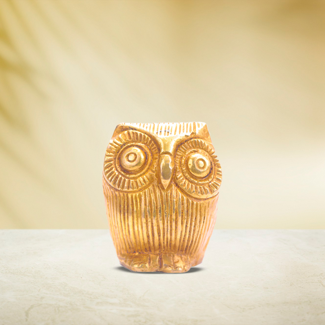 Devnidhii Owl (Brass) Of Laxmi Ji