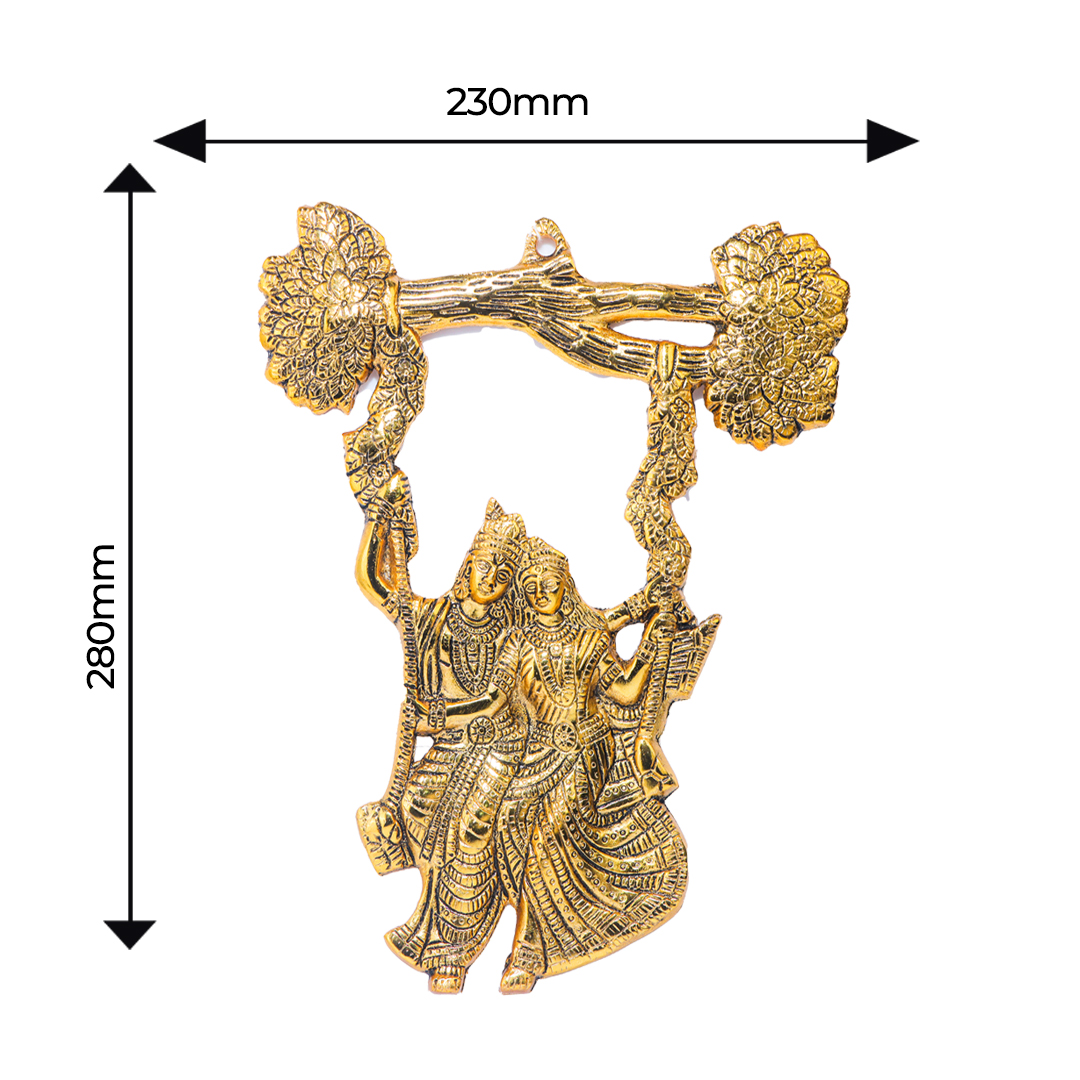 Radha Krishan Jhula for Wall Hanging