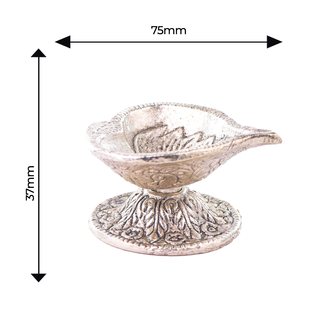 Paan Deepak Silver Colour - Metal