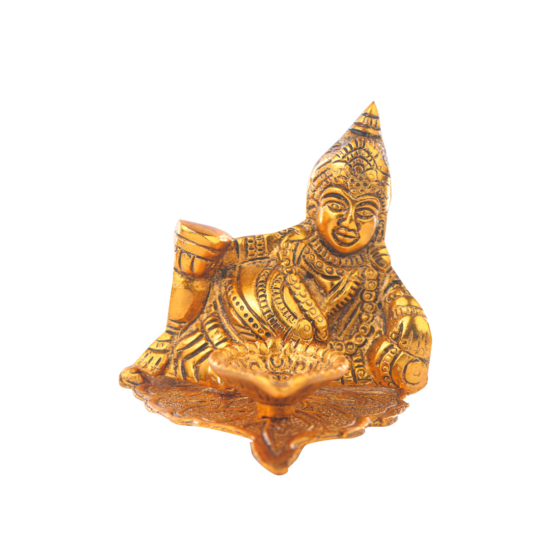 Devnidhii Diya Kuber ji on Gold Peepal Leaf