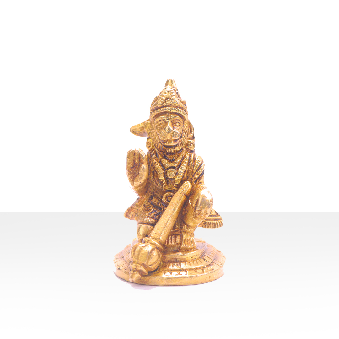 Devnidhii Ganesh Ji Wall Hanging in Gold Polish