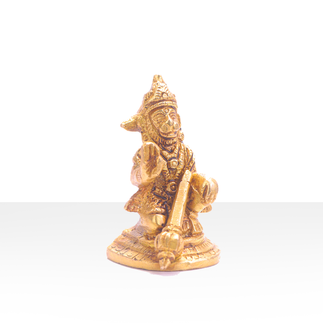 Devnidhii Ganesh Ji Wall Hanging in Gold Polish