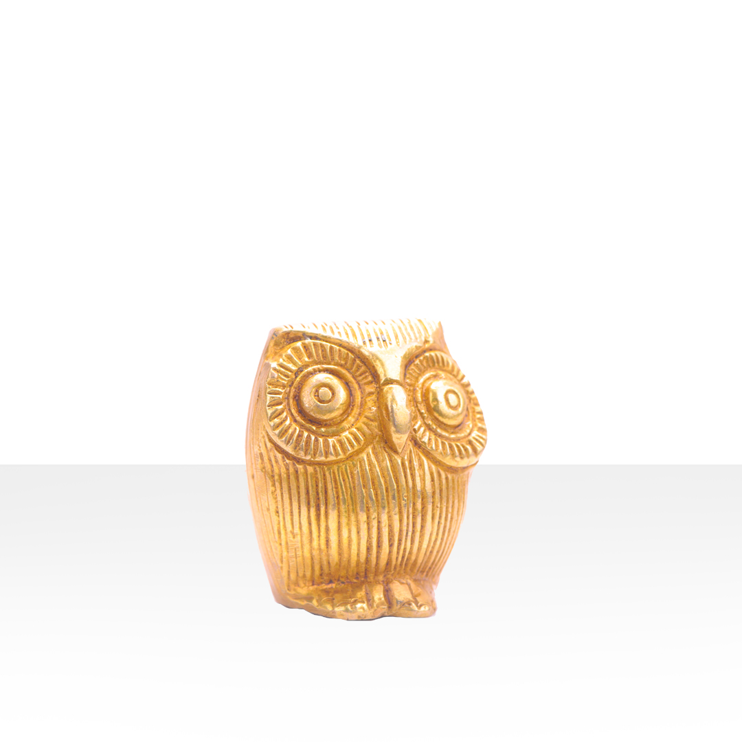 Devnidhii Owl (Brass) Of Laxmi Ji